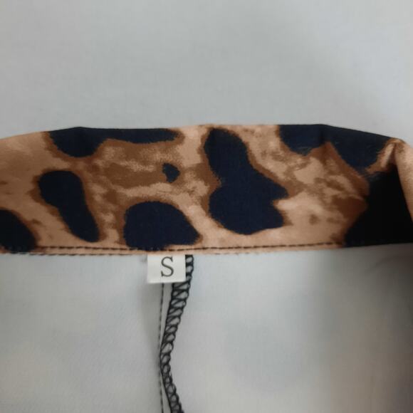 Cheeta/Leopard Print Unlined Lightweight Blazer - Picture 5 of 7